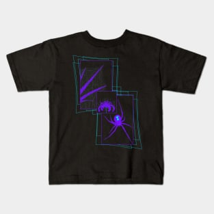 Black Widow V42 (Multicolor) Kids T-Shirt